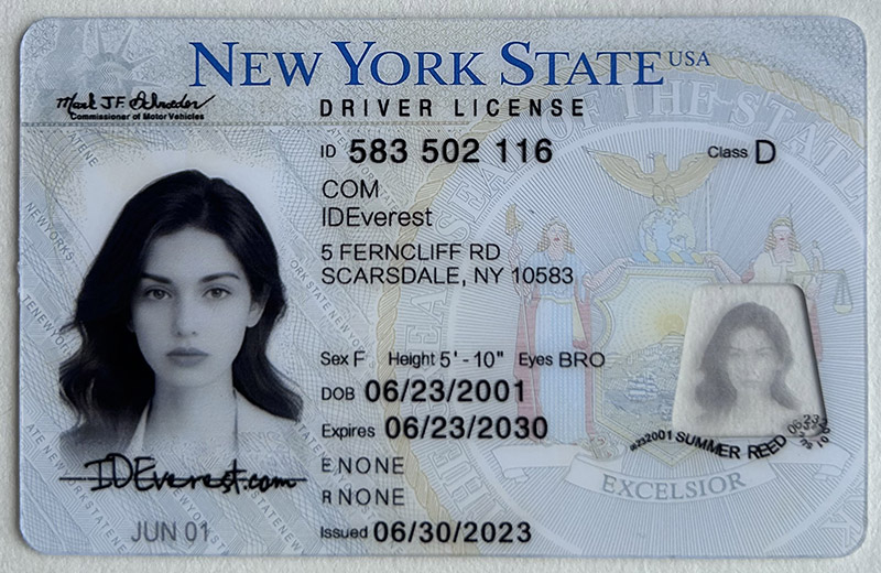 New Scannable NYC Fake ID