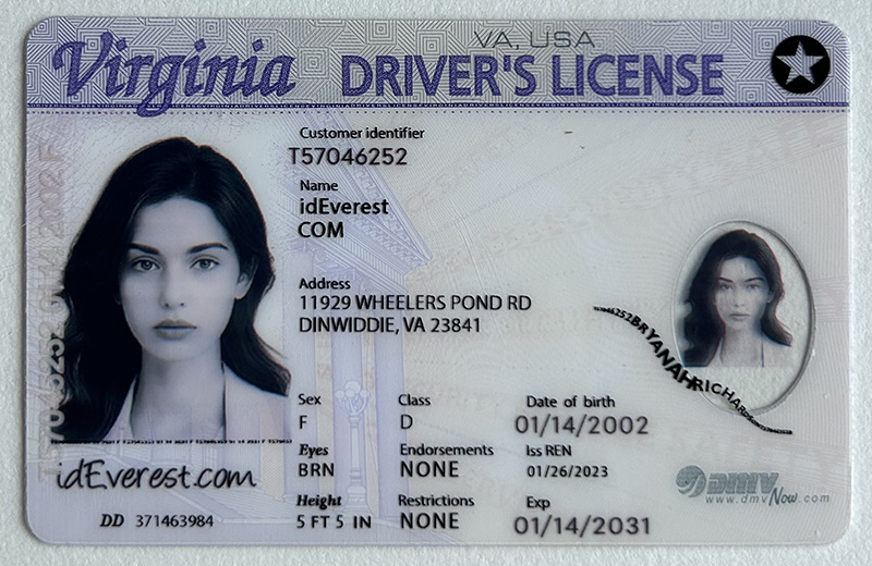 fake virginia ids